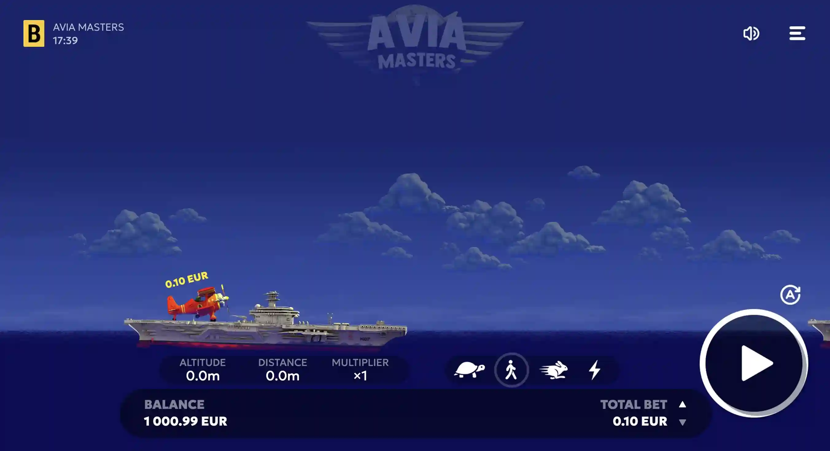Bonusmodus in Avia Master